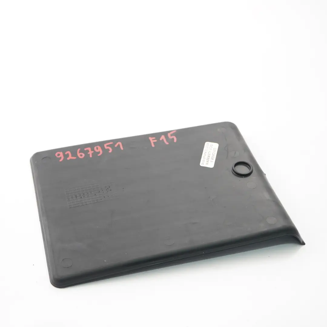 Tapis d'accoudoir BMW F15 F16 Accoudoir Console Centrale Caoutchouc pour à propos du numéro de pièce 9267951 Tapis d'accoudoir BMW F15 F16 Accoudoir Console Centrale Caoutchouc - SKU 9267951 - Numéro de pièce 9267951