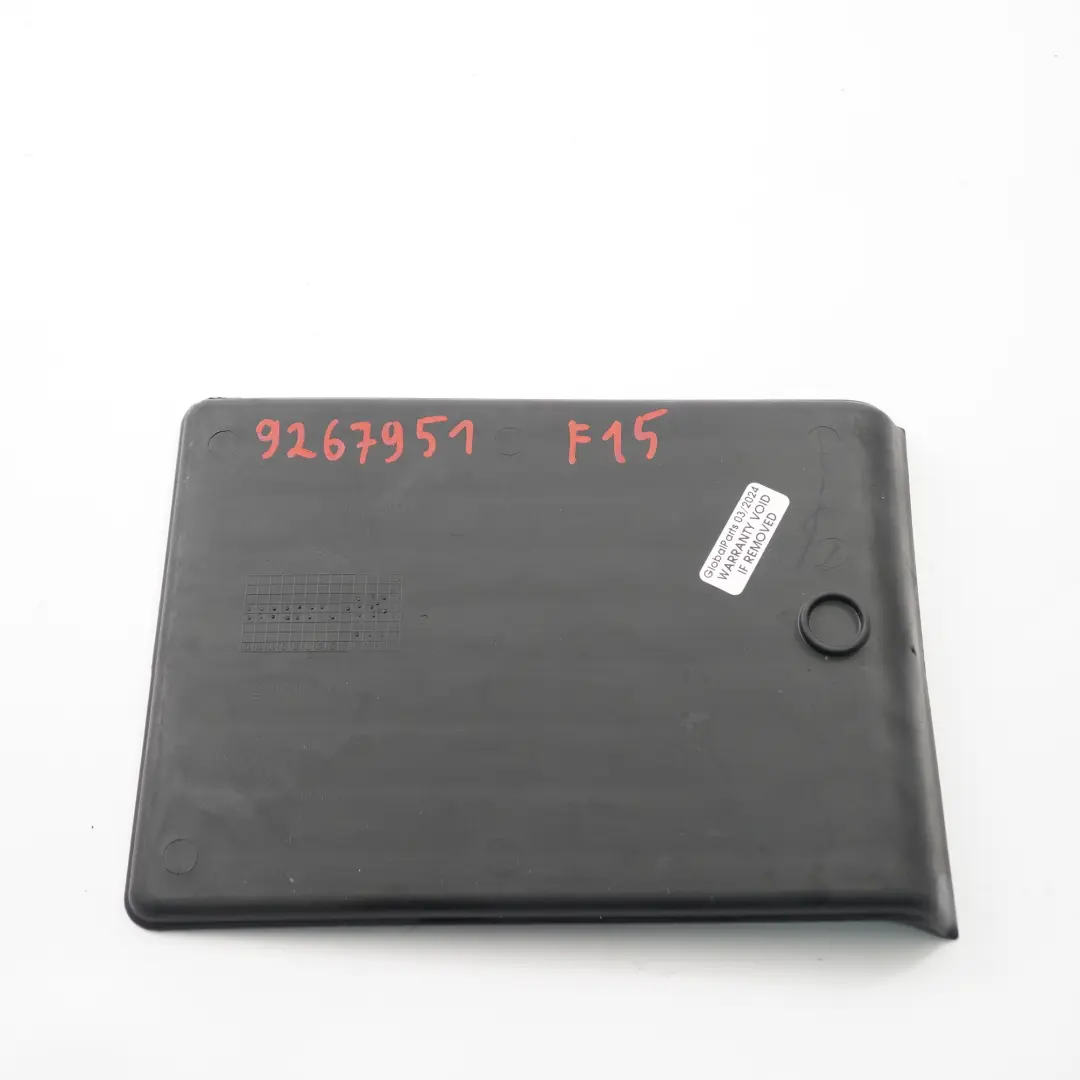  Armrest Insert BMW F15 F16 Arm Rest Centre Console Storage Rubber Mat - SKU 9267951 - Part number 9267951