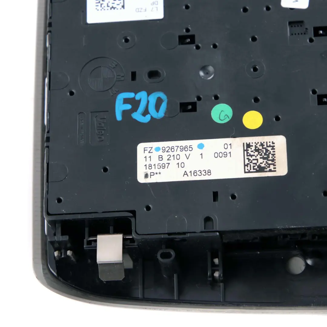BMW F20 F21 F30 F31 Lampka Oświetlenie Kabiny Podsufitki Szara - SKU 9267965 - Numer Części 9267965