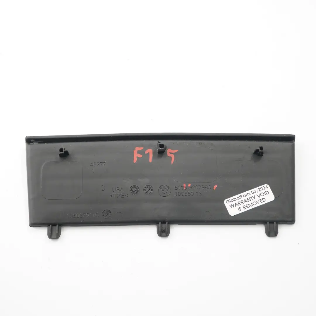 Mata Tacka Wkładka Konsoli Środkowej Tył do BMW F15 F16 o numerze 9267985 BMW F15 F16 Mata Tacka Wkładka Konsoli Środkowej Tył - SKU 9267985 - Numer Części 9267985