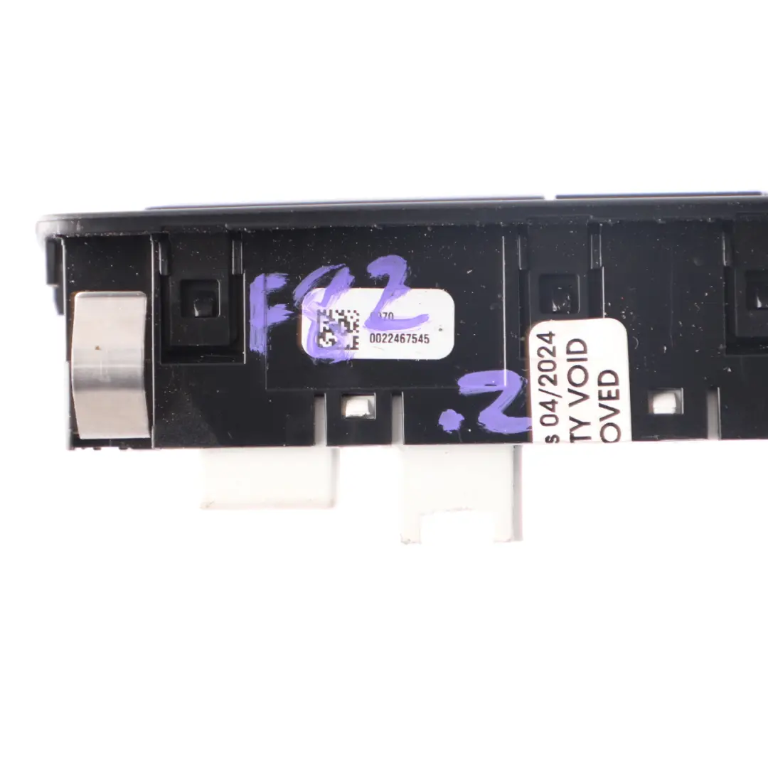 BMW F30 F31 F32 F33 F34 F36 F80 F82 Driver Assistance Switch Control - SKU 9268479 - Part number 9268479