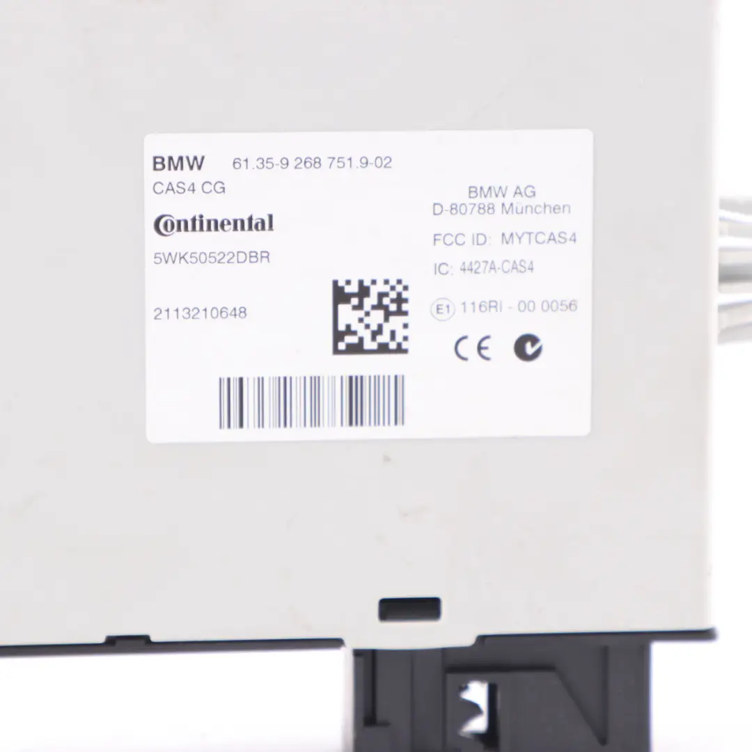  Control Unit BMW F10 F11 CAS4 Reading Module - SKU 9268751 - Part number 9268751