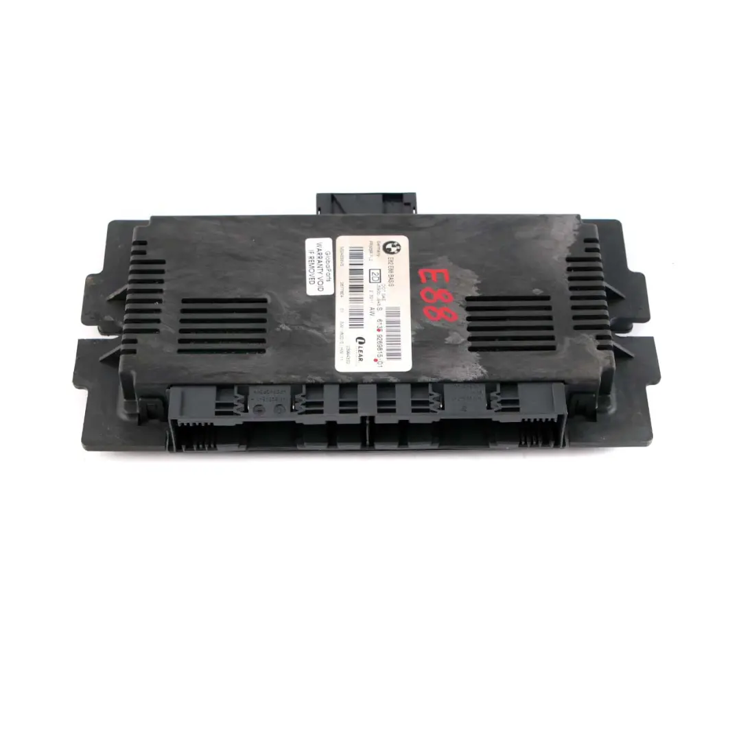 Lichtmodul Fussraummodul Steuergerät Basis FRM3R PL2 Lear für BMW E88 mit Teilenummer 9269815 BMW E88 Lichtmodul Fussraummodul Steuergerät Basis FRM3R PL2 Lear - SKU 9269815 - Teilenummer 9269815