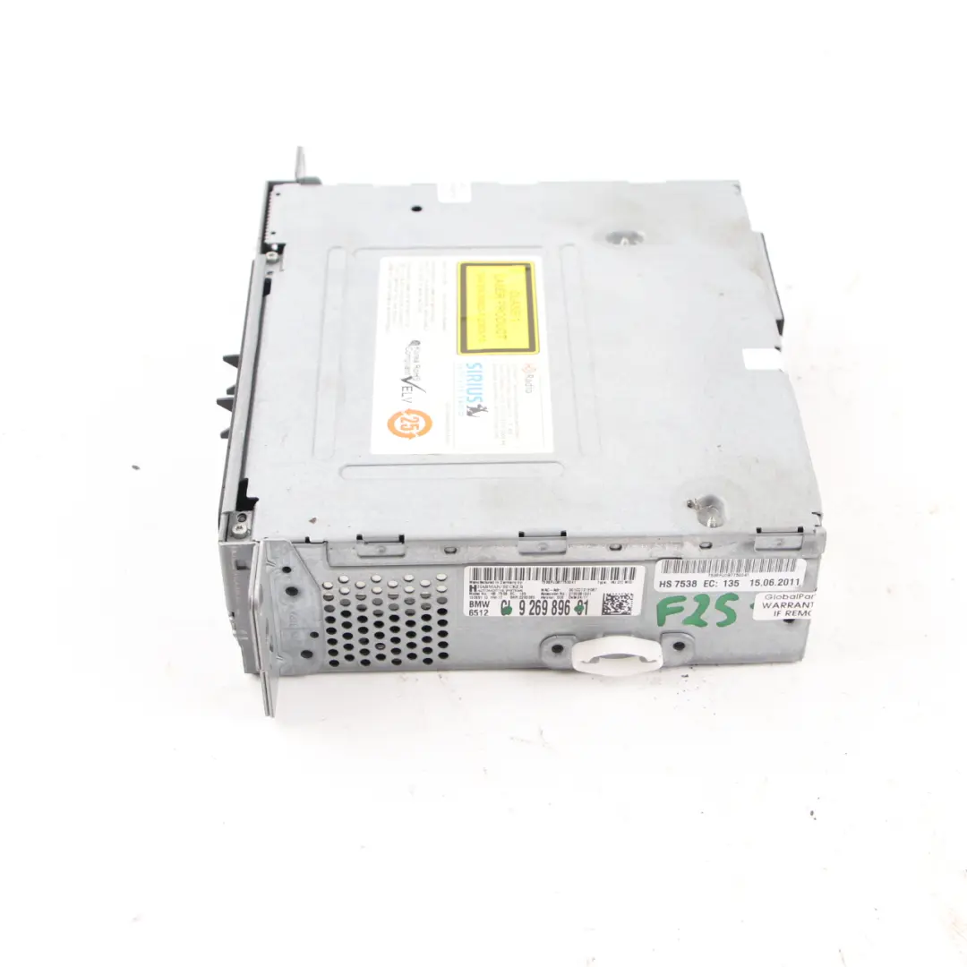 BMW X3 F25 Business CD Radio Player Head Unit Control - SKU 9269896 - Part number 9269896