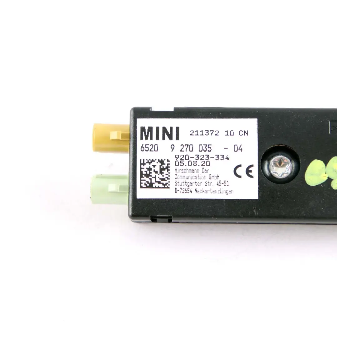 Wzmacniacz Anteny AM/FM DAB do Mini F55 F56 o numerze 9270035 Mini F55 F56 Wzmacniacz Anteny AM/FM DAB - SKU 9270035 - Numer Części 9270035