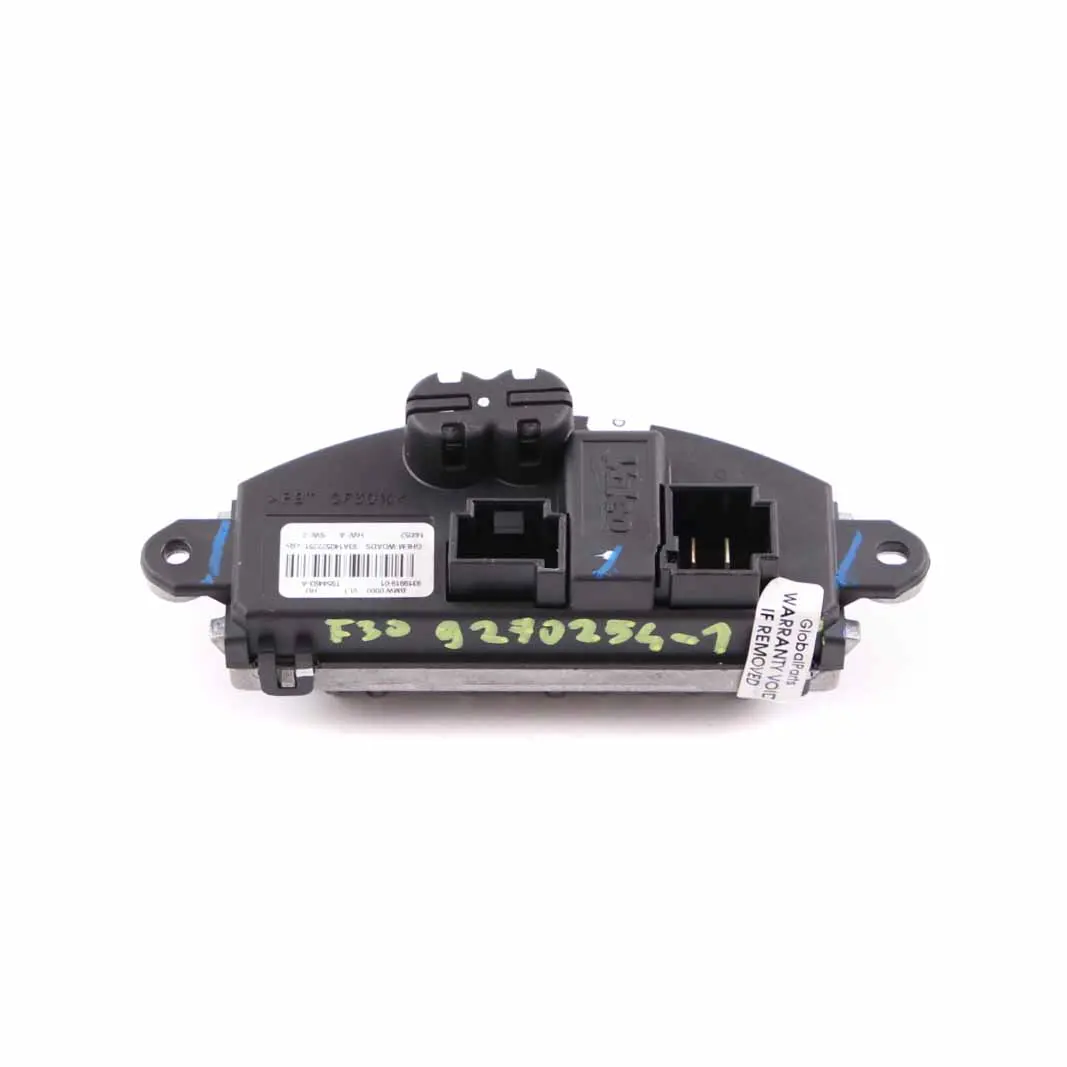 BMW F20 F21 F30 1 Heater Air Conditioning Fan Blower Regulator Unit - SKU 9270254-1 - Part number 9377854