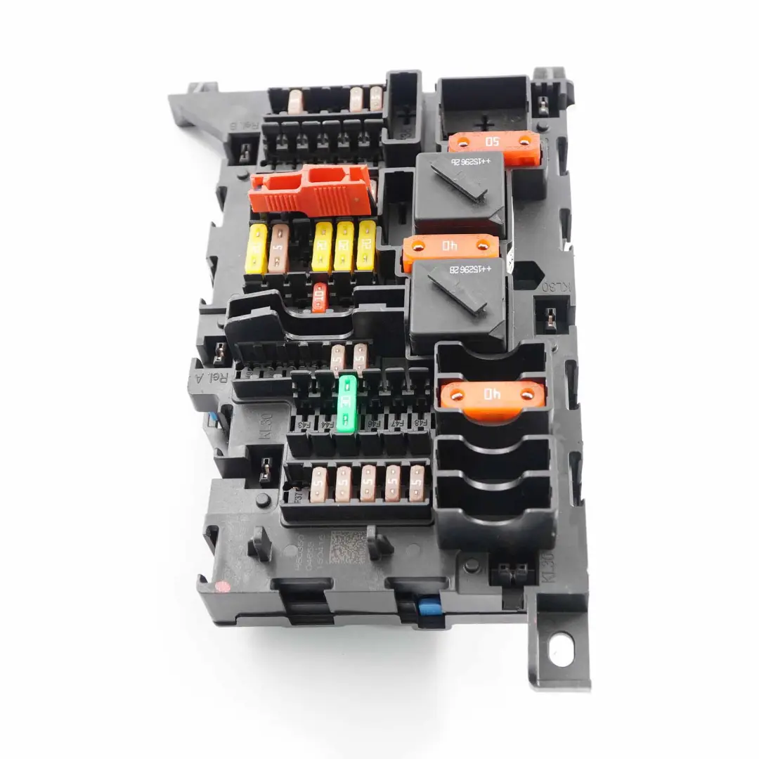 Distribution Fuse Box to Mini F54 F55 F56 F57 F60 Rear Electric Power with Part number 9270354 Mini F54 F55 F56 F57 F60 Rear Electric Power Distribution Fuse Box - SKU 9270354 - Part number 9270354