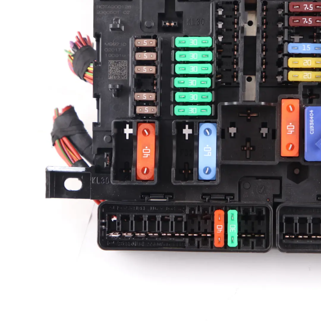 Fuse Box BMW F40 Mini F55 F56 Power Distribution Junction Relay Unit to with Part number 9270356 Fuse Box BMW F40 Mini F55 F56 Power Distribution Junction Relay Unit - SKU 9270356 - Part number 9270356