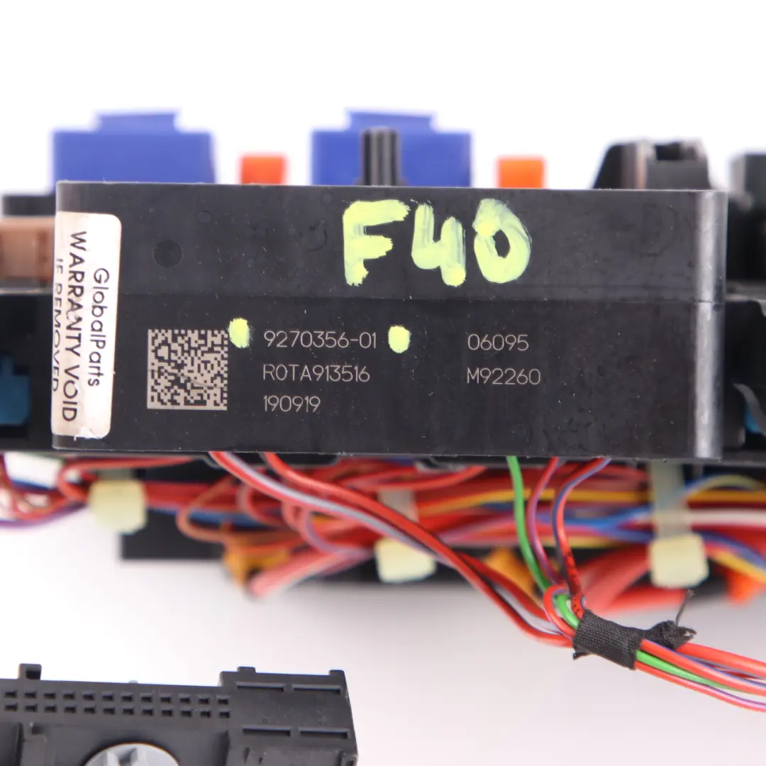 Caja de fusibles BMW F40 Mini F55 F56 Unidad relé distribución energía  - SKU 9270356 - Número de pieza 9270356