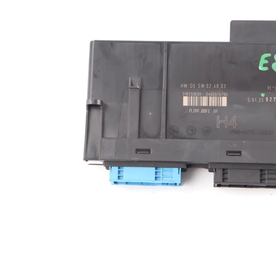 BMW E88 Body Control Module ECU Unit JBBFE IIIR H4 PL2RR - SKU 9270386 - Part number 9270386