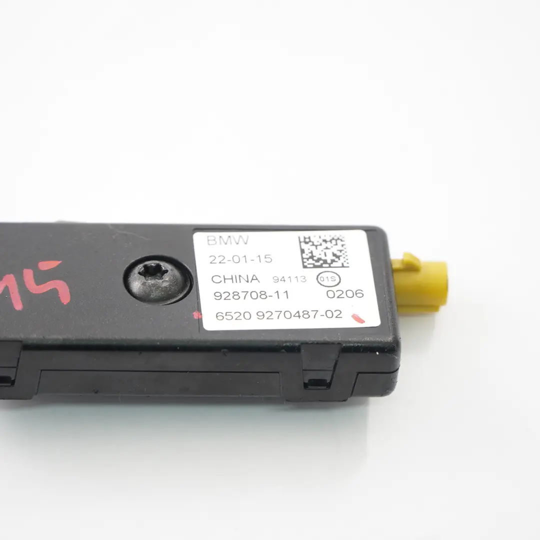 Amplificatore antenna BMW X5 F15 F85 Diversity Booster Unità controllo per con numero di parte 9270487 Amplificatore antenna BMW X5 F15 F85 Diversity Booster Unità controllo - SKU 9270487 - Numero di parte 9270487