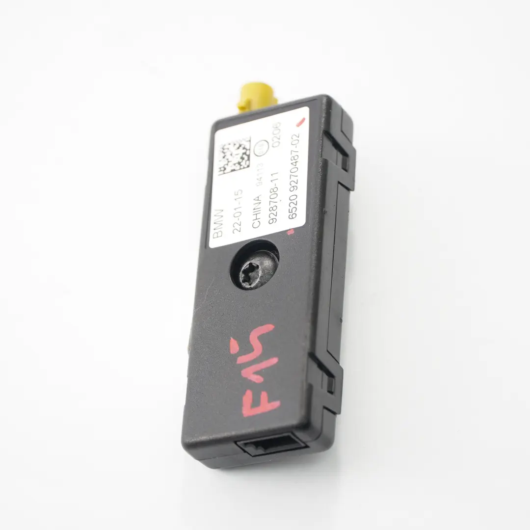 Amplificador Antena BMW X5 F15 F85 Antena Diversity Unidad Control para con número de pieza 9270487 Amplificador Antena BMW X5 F15 F85 Antena Diversity Unidad Control - SKU 9270487 - Número de pieza 9270487