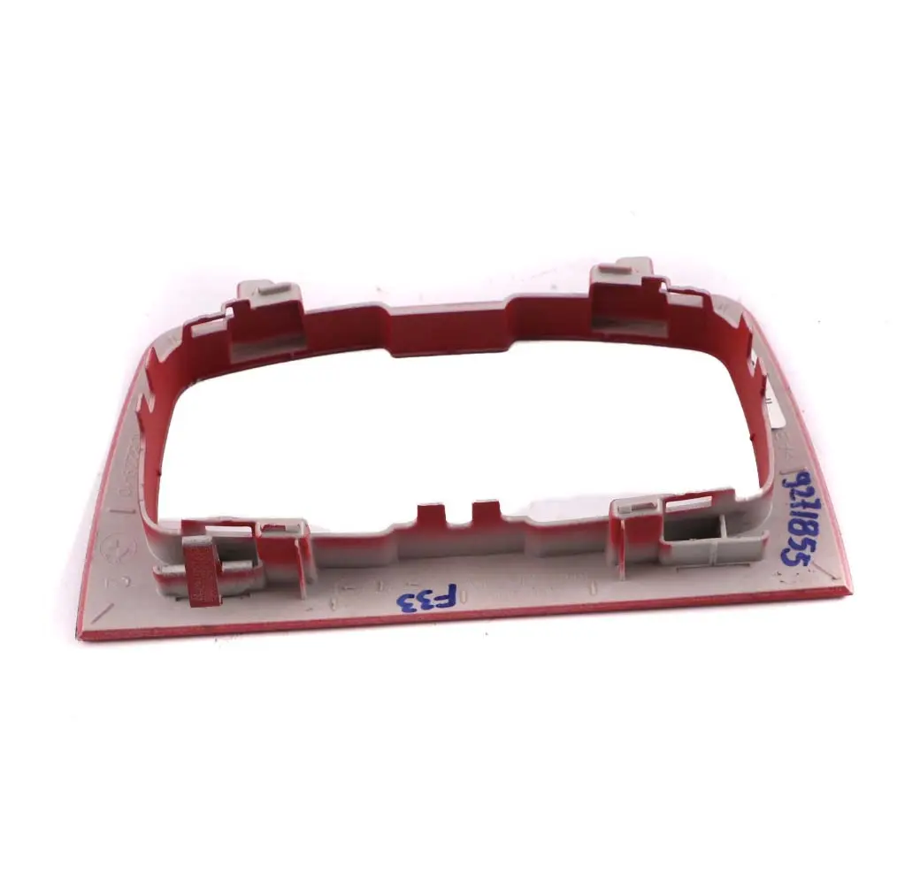 BMW F32 F33 F80 M3 F83 M4 Embellecedor Control de Luces Rojo Coral - SKU 9271855 - Número de pieza 9271855