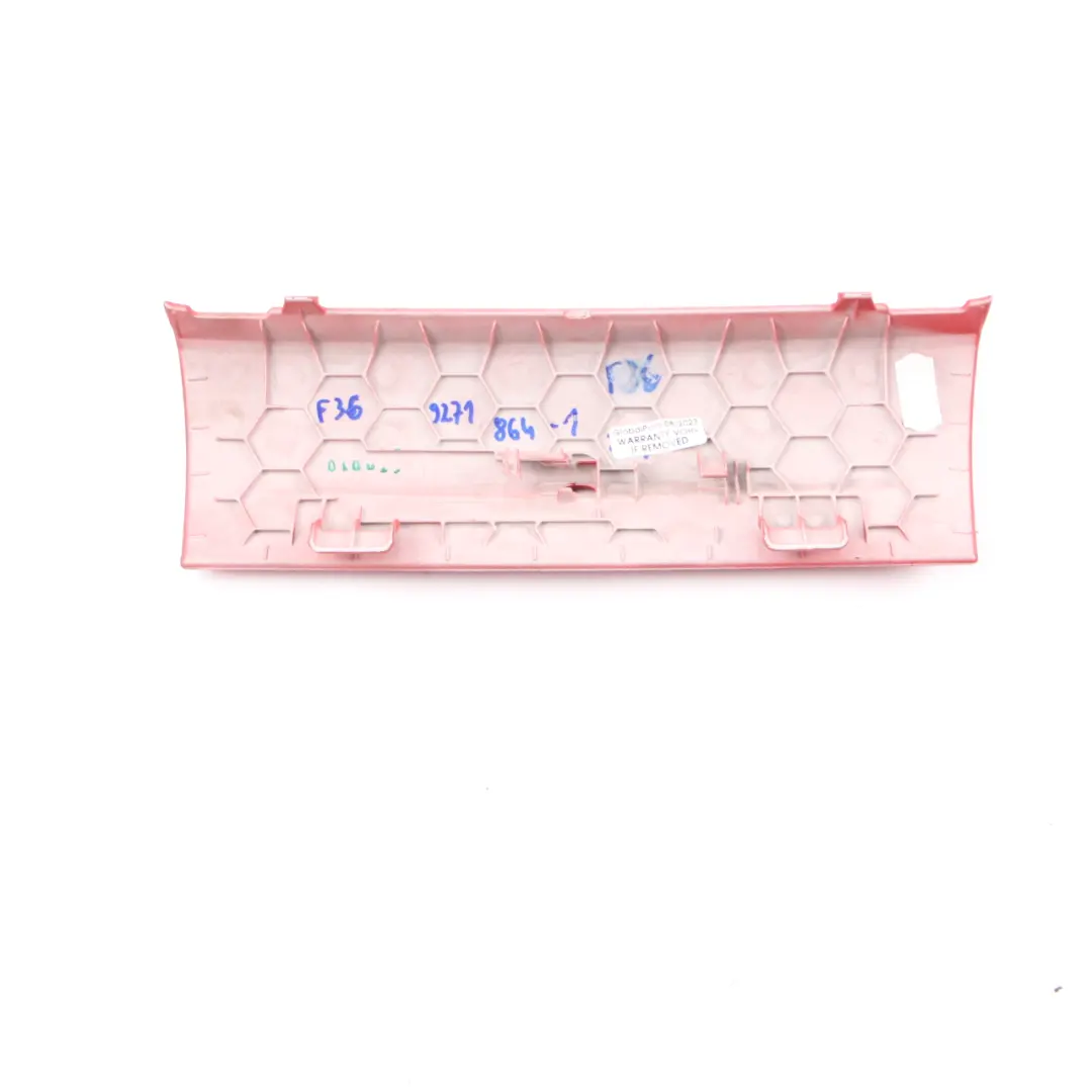 Trim Panel Centerstack Bottom Coral Red to BMW F32 F33 F80 M3 F82 M4 Cover Dash with Part number 9271864 BMW F32 F33 F80 M3 F82 M4 Cover Dash Trim Panel Centerstack Bottom Coral Red - SKU 9271864 - Part number 9271864