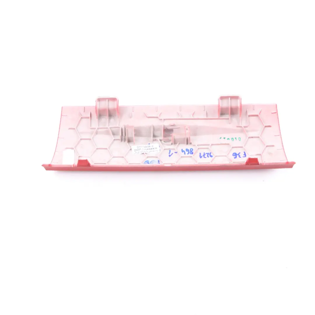 Coprire cruscotto Centerstack Bottom Rosso Corallo per BMW F32 F33 F80 M3 F82 M4 con numero di parte 9271864 BMW F32 F33 F80 M3 F82 M4 Coprire cruscotto Centerstack Bottom Rosso Corallo - SKU 9271864 - Numero di parte 9271864