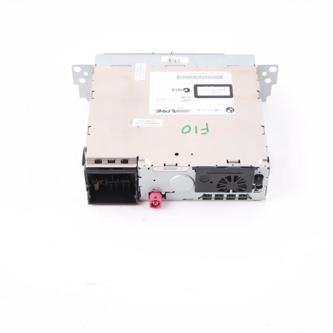 Radio Player Alpine Audio CD Champ 2 Head Unit to BMW F10 F11 with Part number 9272002 BMW F10 F11 Radio Player Alpine Audio CD Champ 2 Head Unit - SKU 9272002 - Part number 9272002