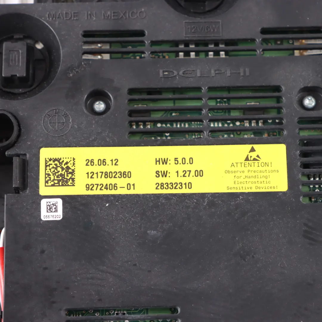  Cabin Lamp BMW X3 F25 Headliner Roof Light Grey Air Module OFF Switch - SKU 9272406 - Part number 9272406