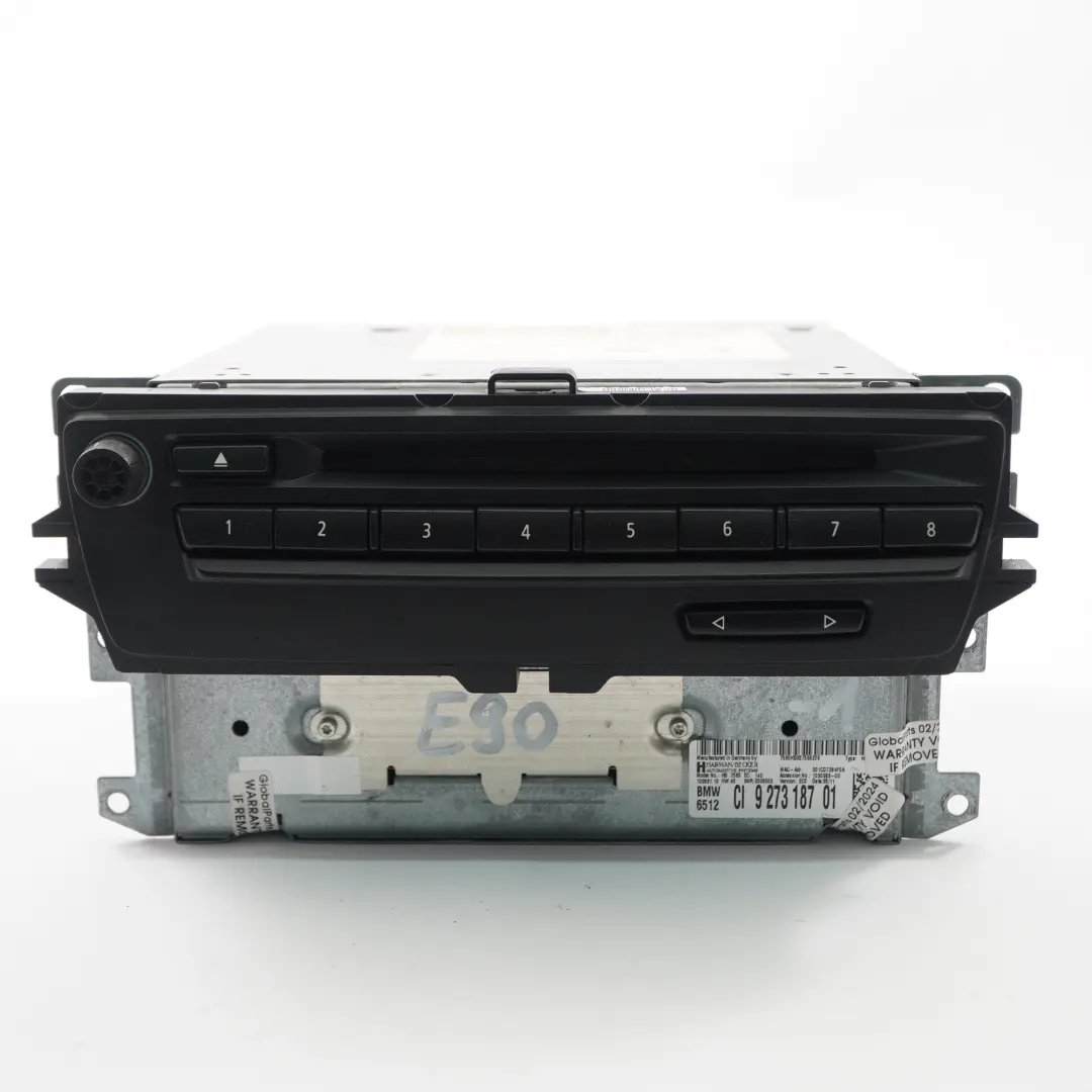  Hauptgerät BMW E90 E91 Radio CD Spieler Navigation Sat Nav DAB Gerät - SKU 9273187-1 - Teilenummer 9273187