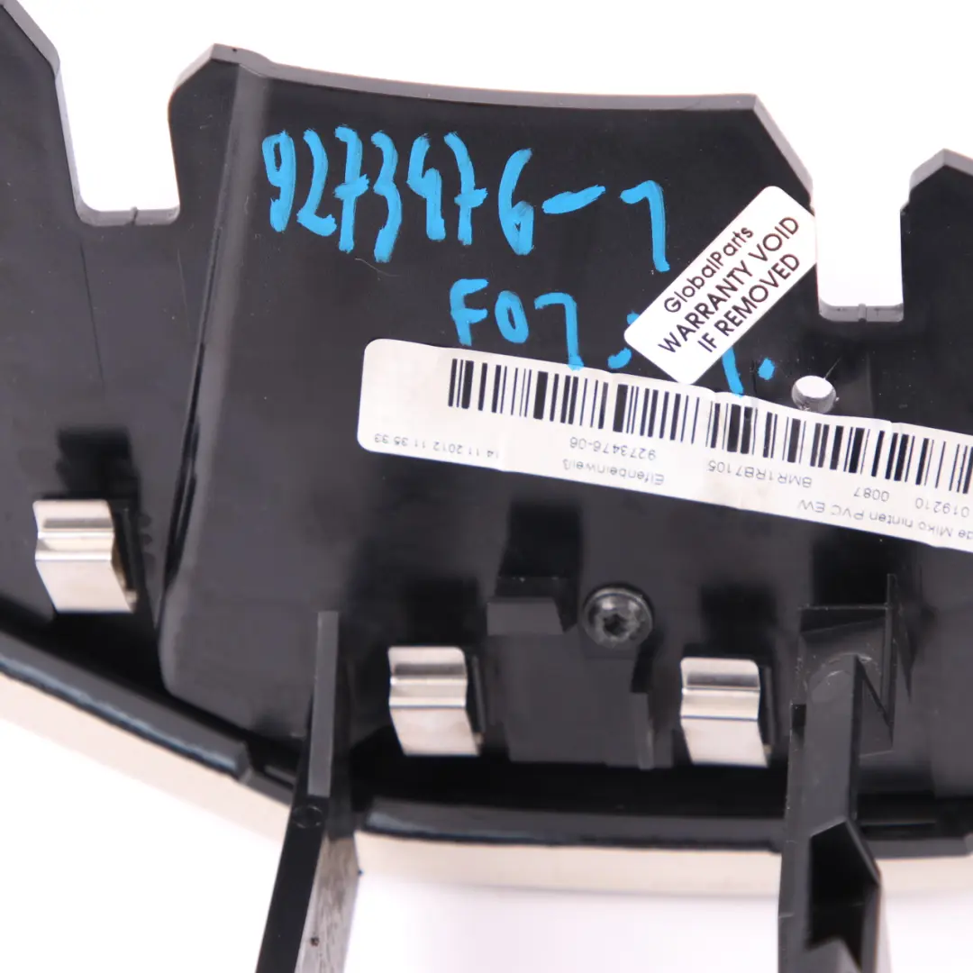 Centre Console Mount Holder Bracket Cream Beige to BMW F01 F02 F03 LCI with Part number 9273476 BMW F01 F02 F03 LCI Centre Console Mount Holder Bracket Cream Beige - SKU 9273476-1 - Part number 9273476