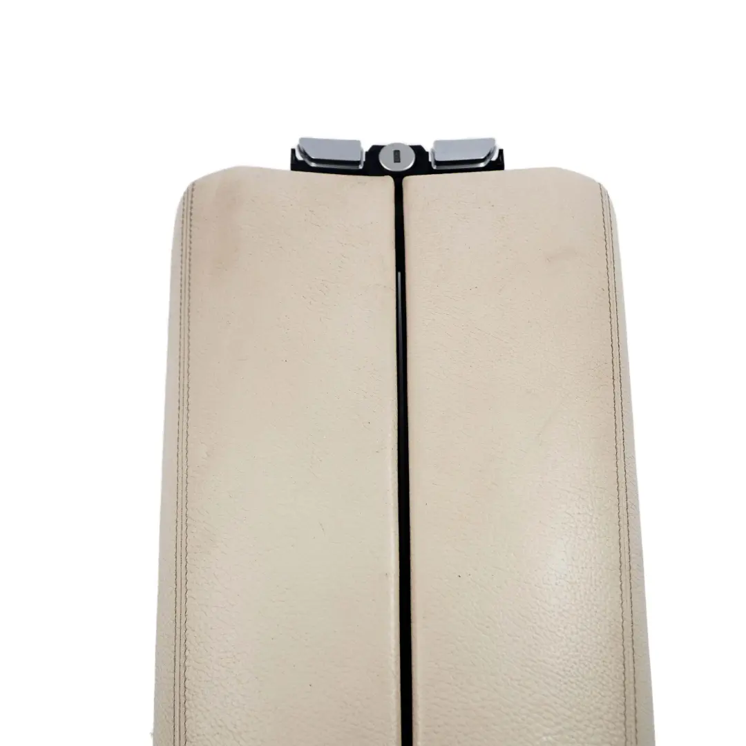  Reposabrazos Consola CentralBMW F01 F02 F03 LCI Delantero Cuero Blanco Medio - SKU 9273480-1 - Número de pieza 9273480
