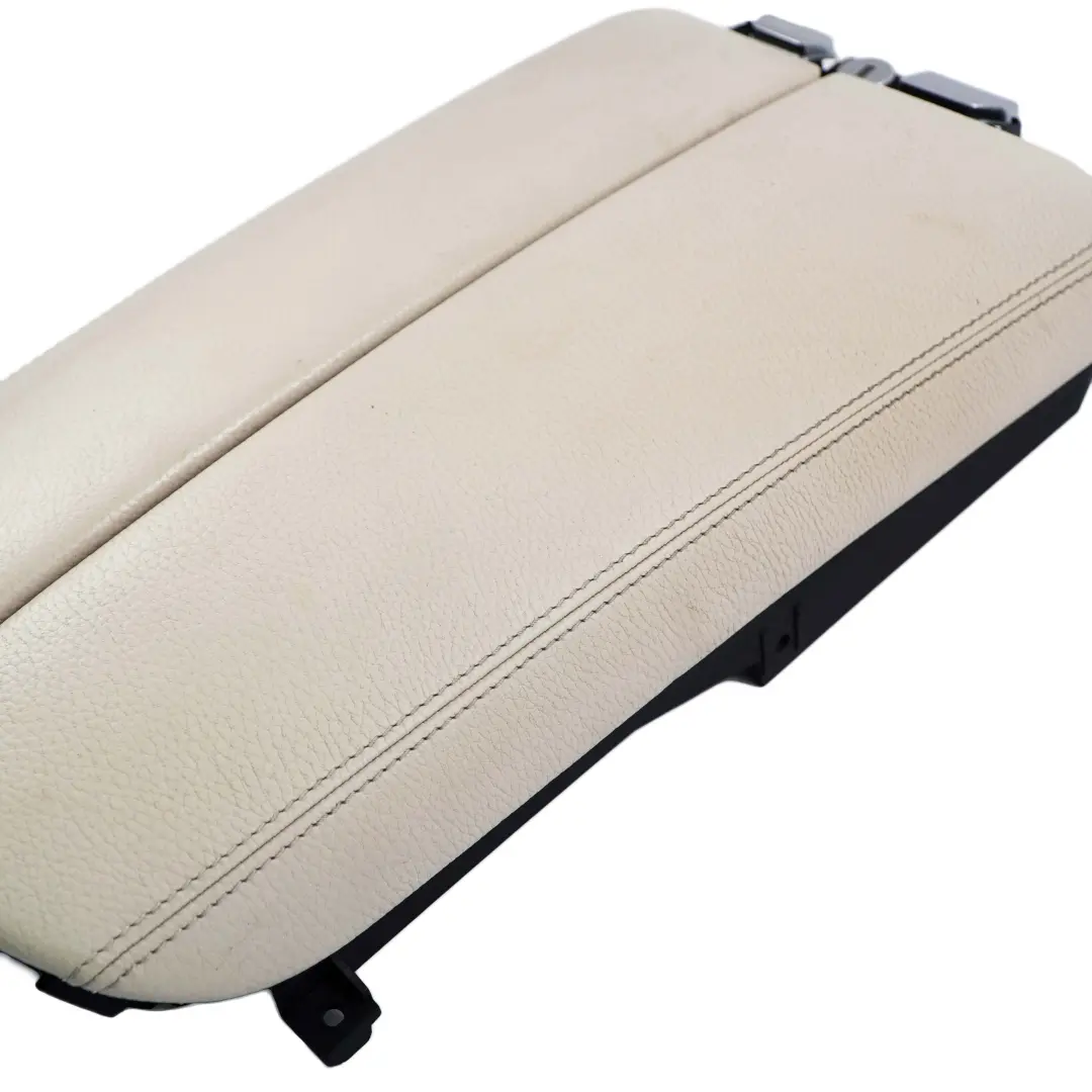  Reposabrazos Consola CentralBMW F01 F02 F03 LCI Delantero Cuero Blanco Medio - SKU 9273480-1 - Número de pieza 9273480
