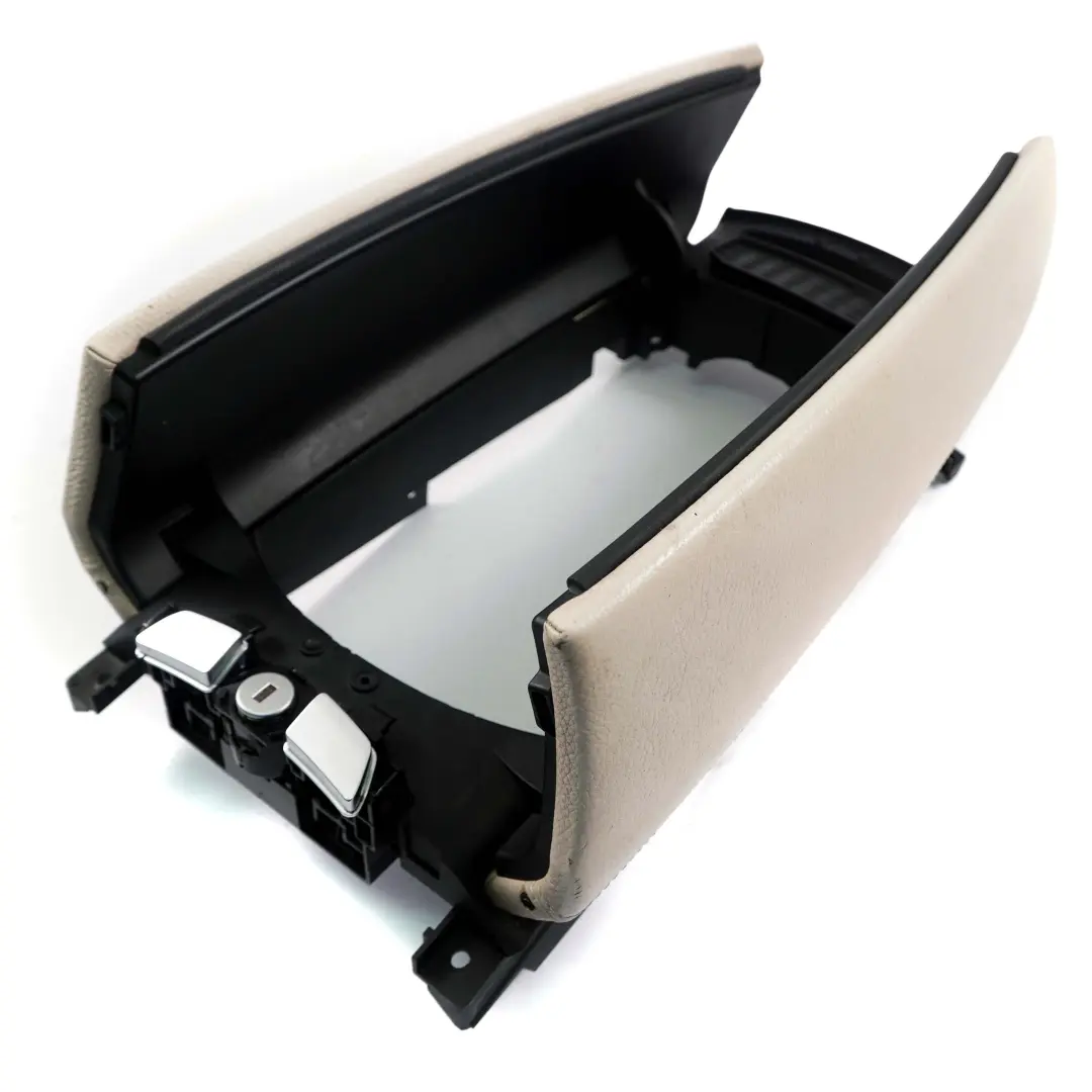 Centre Console Armrest BMW F01 F02 F03 LCI Front Middle White Leather to with Part number 9273480 Centre Console Armrest BMW F01 F02 F03 LCI Front Middle White Leather - SKU 9273480-1 - Part number 9273480