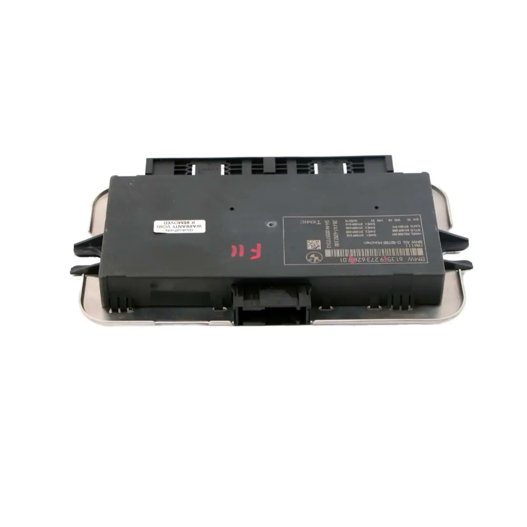 Modulo Controllo Luci Per Il Vano Piedi ECU FRM III per BMW F11 Touring con numero di parte 9273628 BMW F11 Touring Modulo Controllo Luci Per Il Vano Piedi ECU FRM III - SKU 9273628 - Numero di parte 9273628