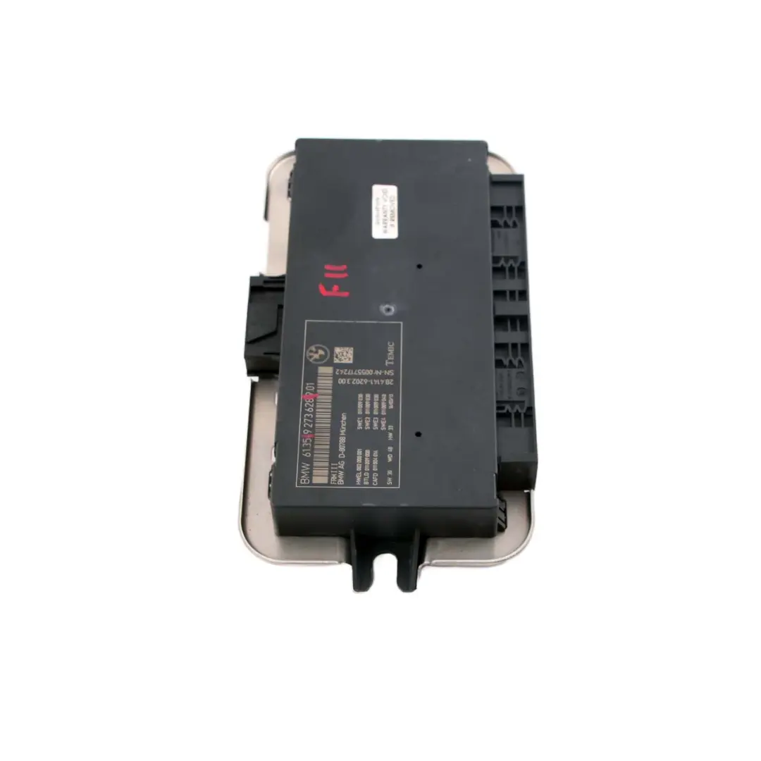 Modulo Controllo Luci Per Il Vano Piedi ECU FRM III per BMW F11 Touring con numero di parte 9273628 BMW F11 Touring Modulo Controllo Luci Per Il Vano Piedi ECU FRM III - SKU 9273628 - Numero di parte 9273628