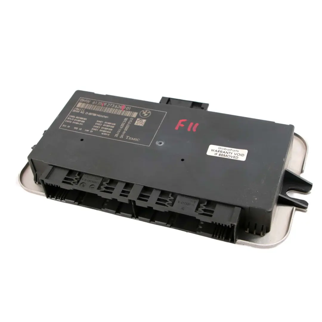Modulo Controllo Luci Per Il Vano Piedi ECU FRM III per BMW F11 Touring con numero di parte 9273628 BMW F11 Touring Modulo Controllo Luci Per Il Vano Piedi ECU FRM III - SKU 9273628 - Numero di parte 9273628