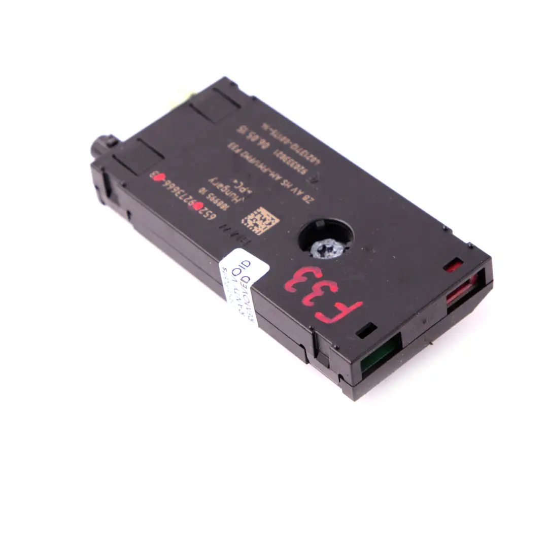 Antena Trasera Amplificador Antena AM/FM para BMW F33 F83 M4 Convertible con número de pieza 9273666 BMW F33 F83 M4 Convertible Antena Trasera Amplificador Antena AM/FM - SKU 9273666 - Número de pieza 9273666