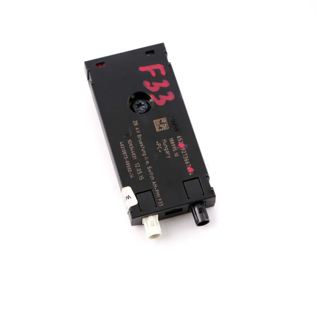 BMW Serie 4 F33 F83 M4 Antena Antena Amplificador Módulo Izquierda - SKU 9273667 - Número de pieza 9273667