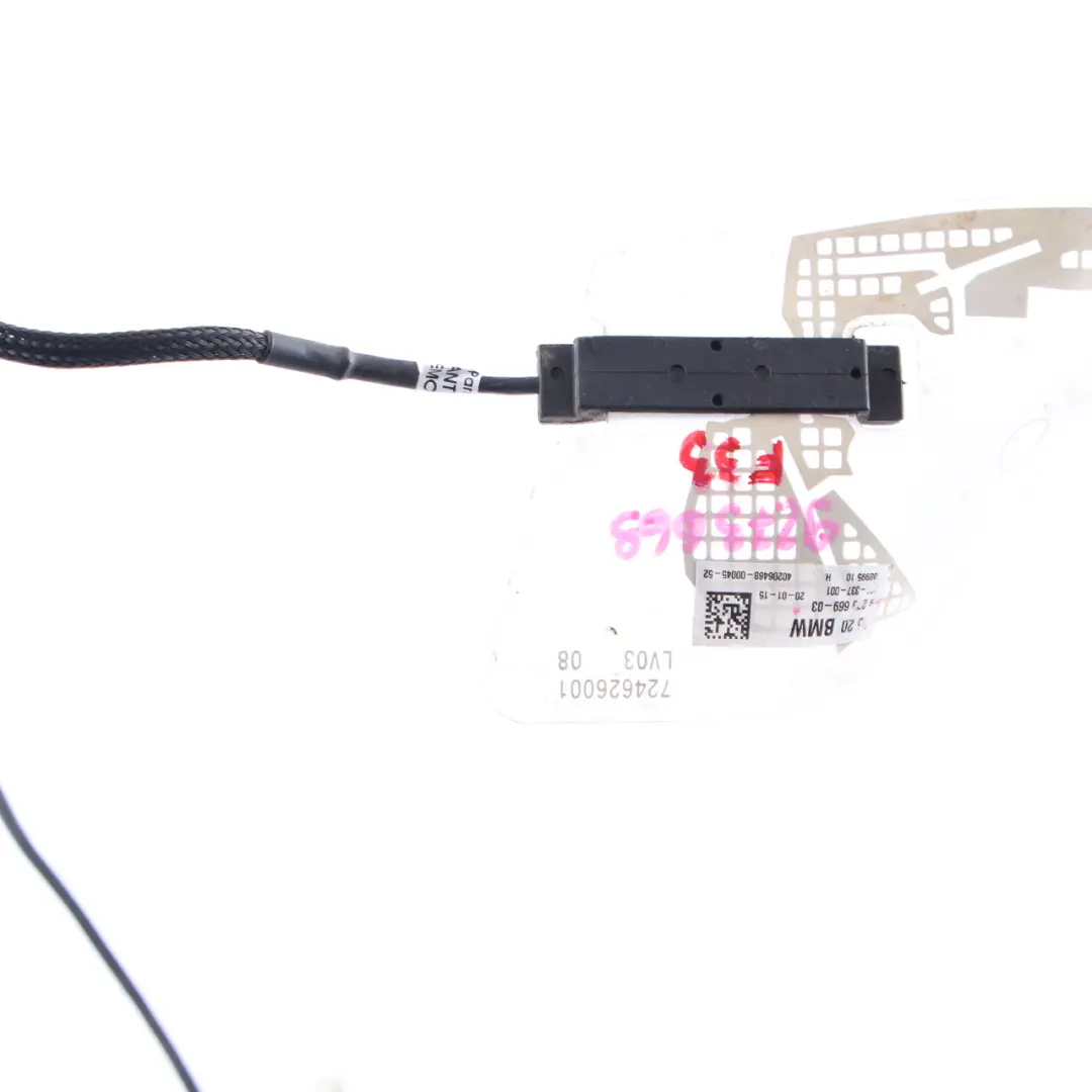 Antenna BMW F23 F33 Cabrio Parafango Anteriore Auto Telefono Antenna per con numero di parte 9273669 Antenna BMW F23 F33 Cabrio Parafango Anteriore Auto Telefono Antenna - SKU 9273669 - Numero di parte 9273669