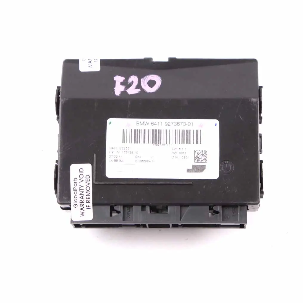A/C Climate Control Unit Module Air Conditioning to BMW F20 F21 with Part number 9273673 BMW F20 F21 A/C Climate Control Unit Module Air Conditioning - SKU 9273673 - Part number 9273673