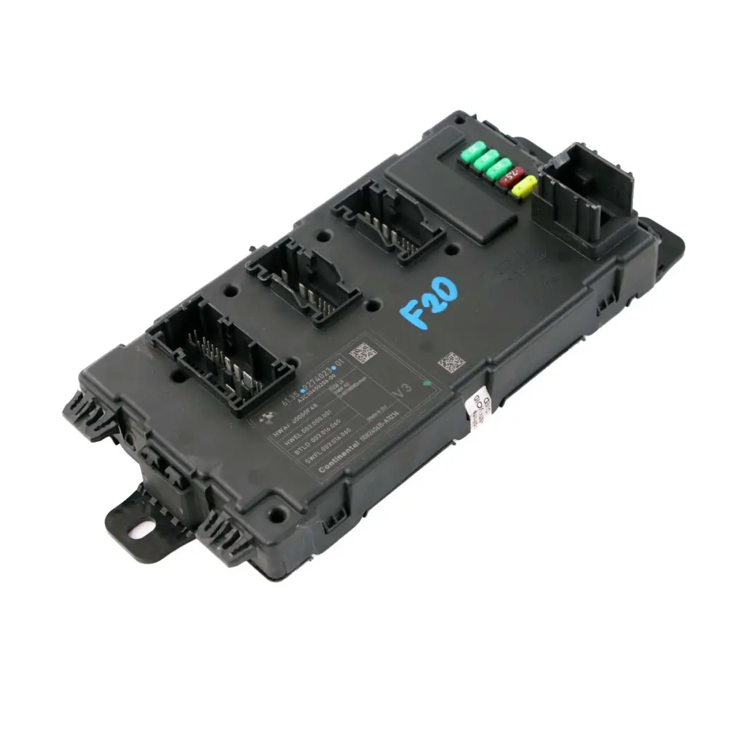 BMW F20 F21 F30 F31 REM Módulo Trasero Caja Fusibles Unidad Control V3 - SKU 9274023 - Número de pieza 9274023