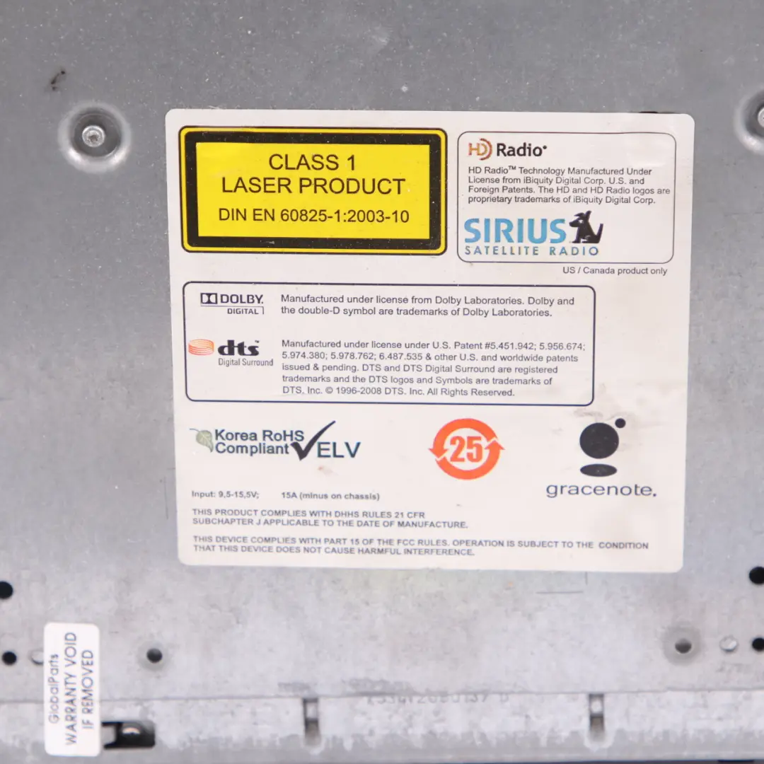  CIC Professional Unit BMW F01 F10 Sat Nav Infotainment Radio Player Head - SKU 9274569 - Part number 9274569