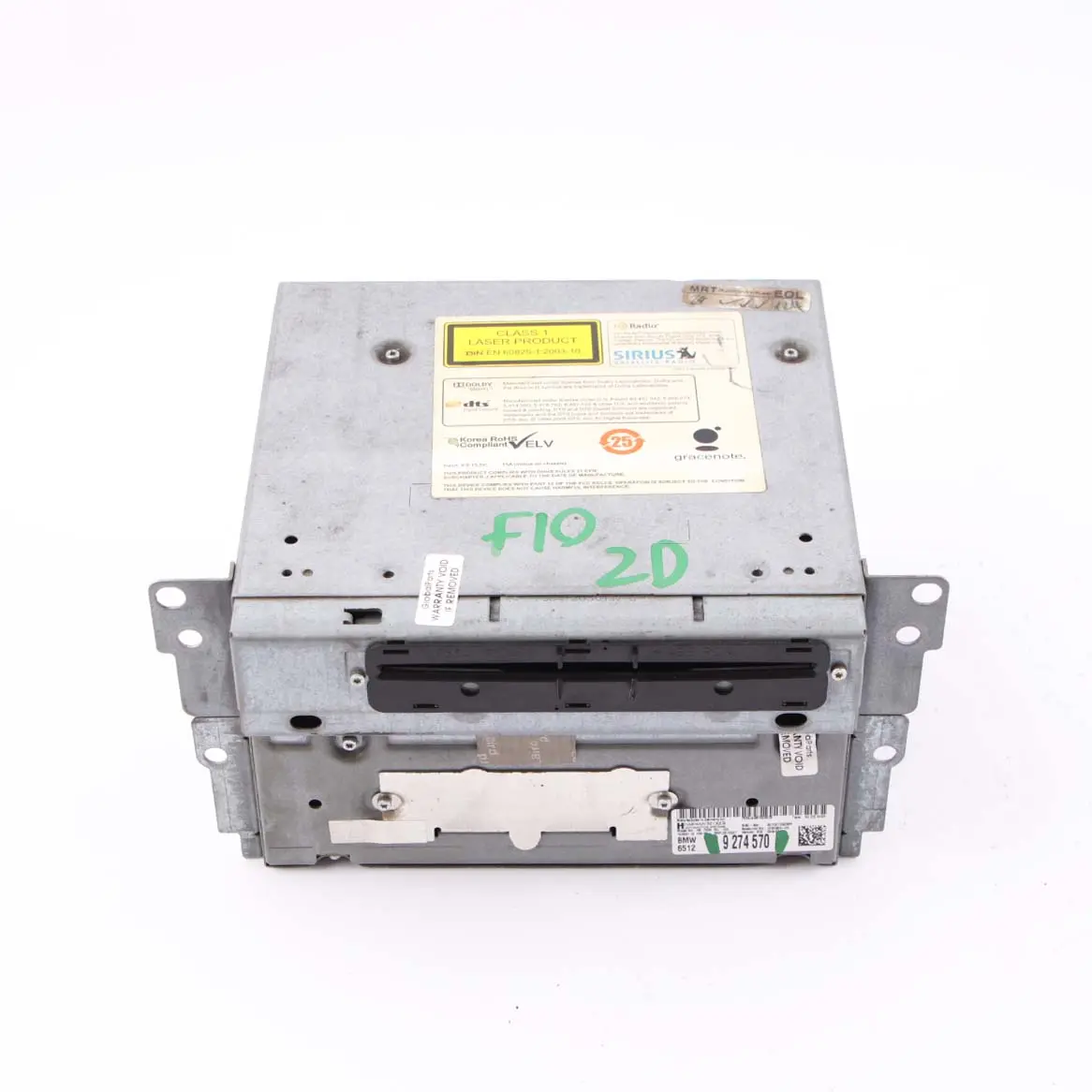 BMW F20 F10 F30 Unité principale Navigation GPS Sat Nav Infotainment DAB 9274570