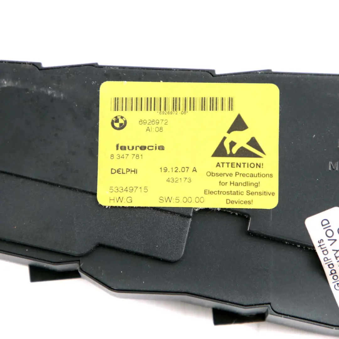 Interruttore memoria per la regolazione sedile anteriore destro per BMW E60 E61 con numero di parte 9275064 BMW E60 E61 Interruttore memoria per la regolazione sedile anteriore destro - SKU 9275064 - Numero di parte 9275064