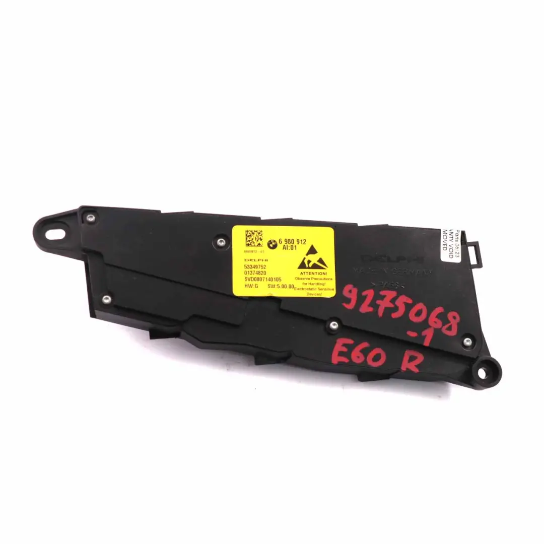 Seat Adjustment Switch BMW E60 E70 E71 Front Right O/S Control Panel 6980912 - SKU 9275068-1 - Part number 9275068