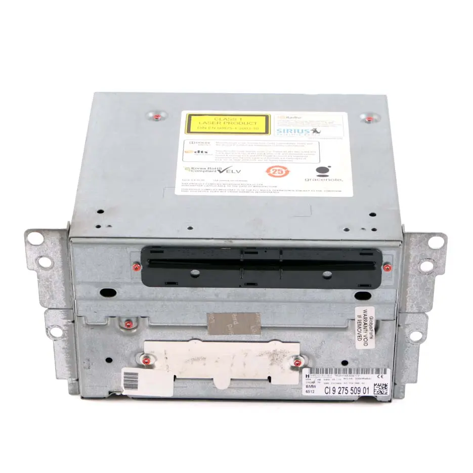 CIC Sat Nav Professional Infotainment Radio Player Head Unit to BMW F07 F25 with Part number 9275509 BMW F07 F25 CIC Sat Nav Professional Infotainment Radio Player Head Unit - SKU 9275509 - Part number 9275509