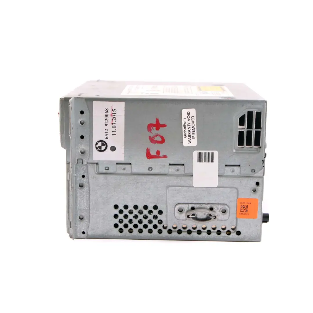 BMW F07 F25 CIC Sat Nav Professional Infotainment Radio Player Steuergerät - SKU 9275509 - Teilenummer 9275509