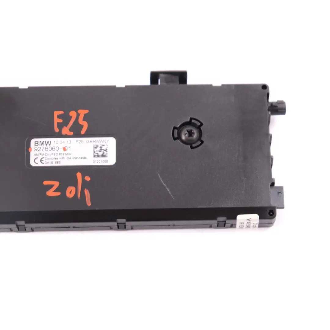Antenna Diversity BMW X3 F25 Rear Amplifier Control Unit Module 868 MHZ to with Part number 9276060 Antenna Diversity BMW X3 F25 Rear Amplifier Control Unit Module 868 MHZ - SKU 9276060 - Part number 9276060