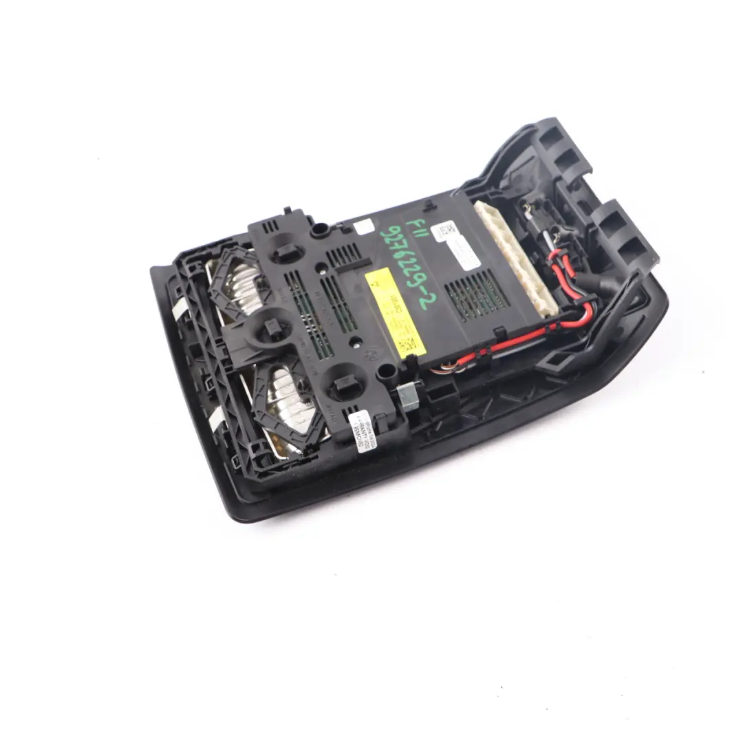 Luz Cabina BMW 5 F10 F11 Techo Unidad Interruptor Centro Trasero Negro para con número de pieza 9276229 Luz Cabina BMW 5 F10 F11 Techo Unidad Interruptor Centro Trasero Negro - SKU 9276229-2 - Número de pieza 9276229