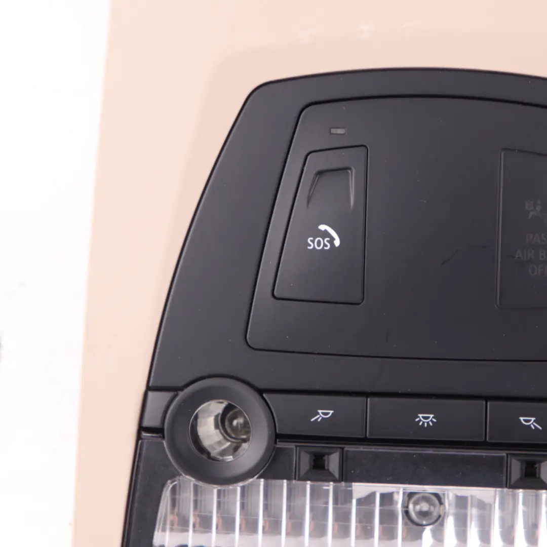 Luz de Techo BMW F10 F11 Panel Interior Delantero Interruptor Cluster Oyster para con número de pieza 9276230 Luz de Techo BMW F10 F11 Panel Interior Delantero Interruptor Cluster Oyster - SKU 9276230-1 - Número de pieza 9276230