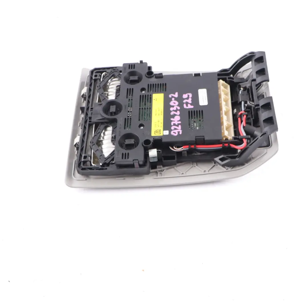Panel De Interruptores De Luces De Techo Gris para BMW F01 F10 F25 F26 con número de pieza 9276230 BMW F01 F10 F25 F26 Panel De Interruptores De Luces De Techo Gris - SKU 9276230-2 - Número de pieza 9276230