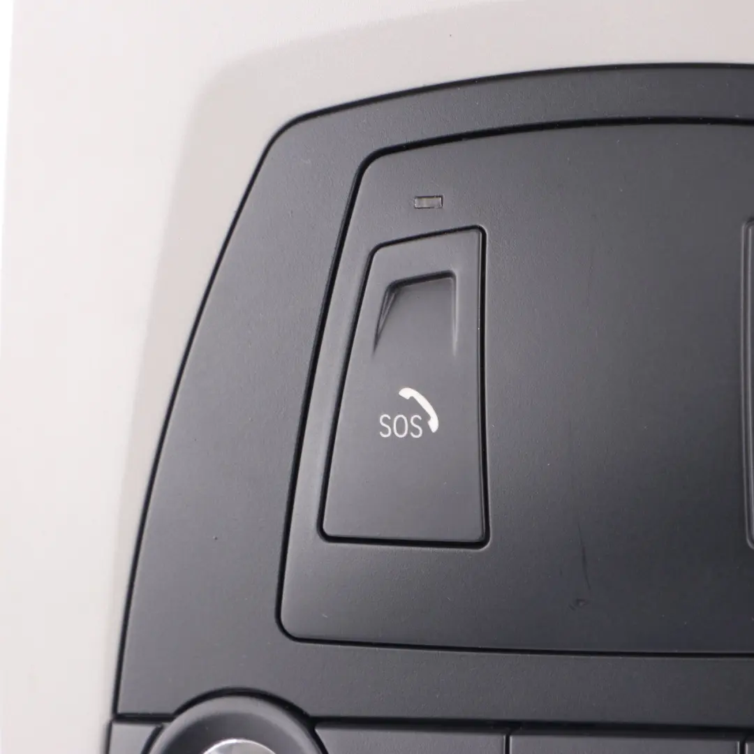 Front Interior Roof Light Panel Switch Cluster Grey to BMW F01 F10 F25 F26 with Part number 9276230 BMW F01 F10 F25 F26 Front Interior Roof Light Panel Switch Cluster Grey - SKU 9276230-2 - Part number 9276230