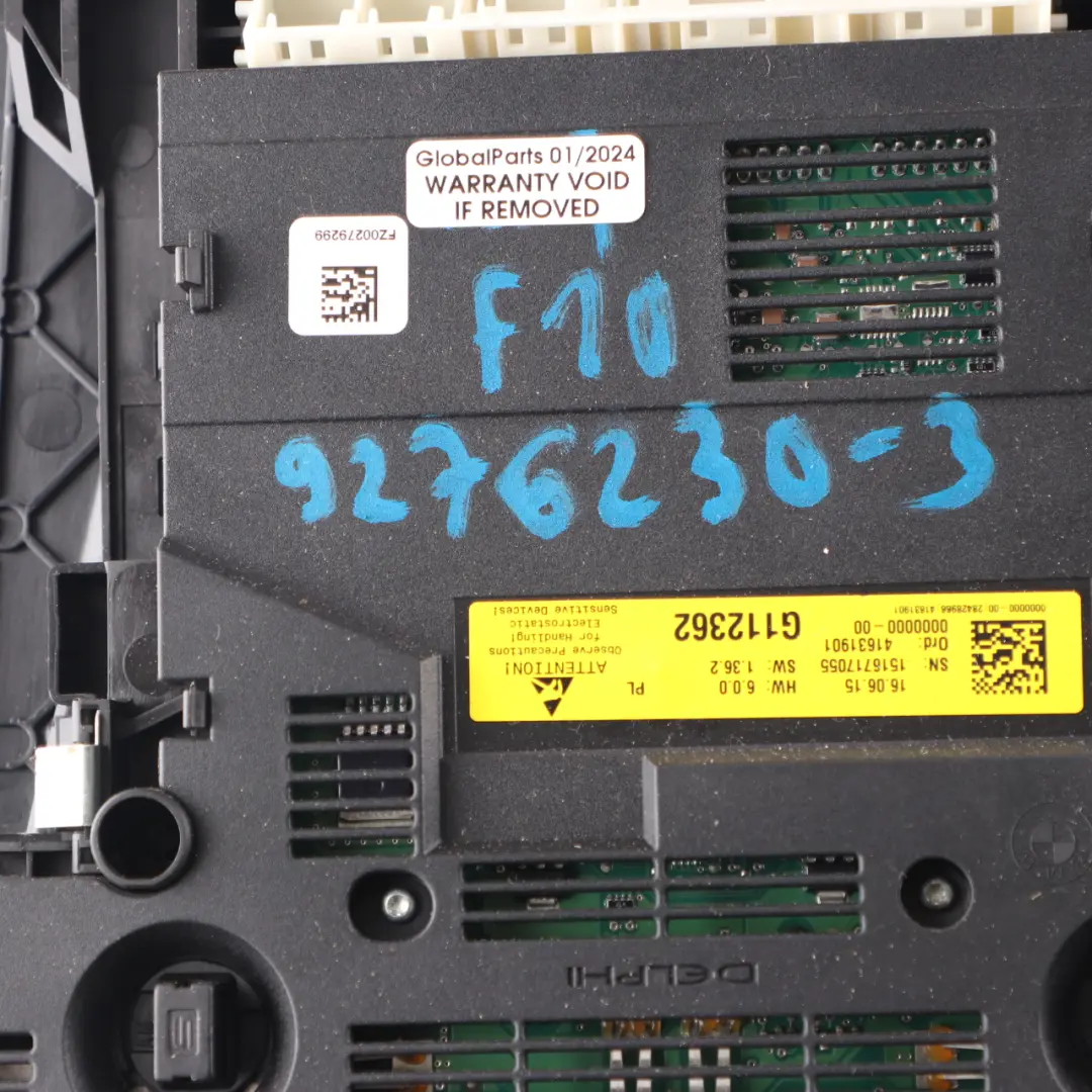 Dach Leuchte Innen Beleuchtung Schalter Lampe Vorne Schwarz für BMW F10 F11 mit Teilenummer 9276230 BMW F10 F11 Dach Leuchte Innen Beleuchtung Schalter Lampe Vorne Schwarz - SKU 9276230-3 - Teilenummer 9276230