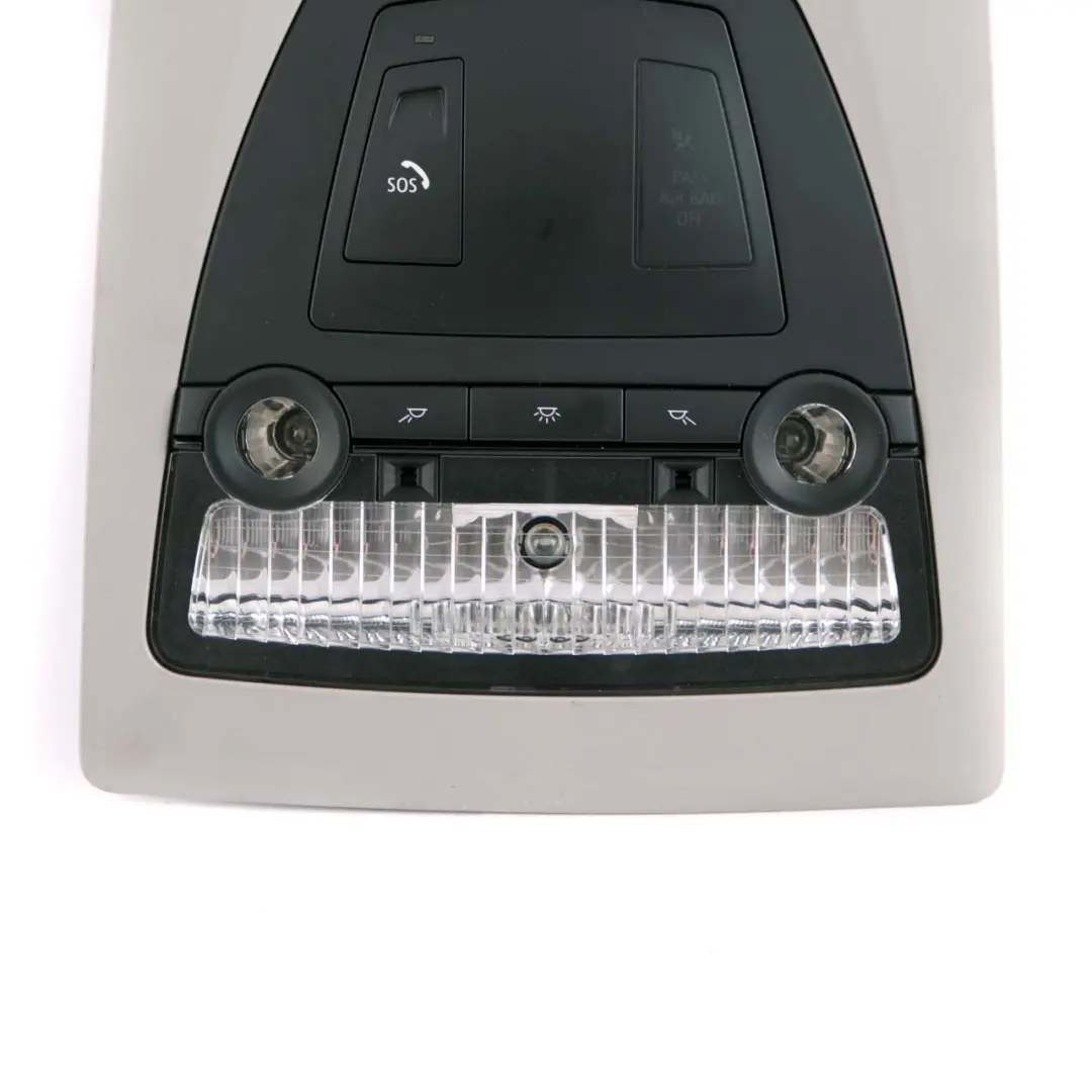 Panel Interruptores Luz Techo Interior Delantera para BMW F01 F02 F10 F11 con número de pieza 9276230 BMW F01 F02 F10 F11 Panel Interruptores Luz Techo Interior Delantera - SKU 9276230 - Número de pieza 9276230