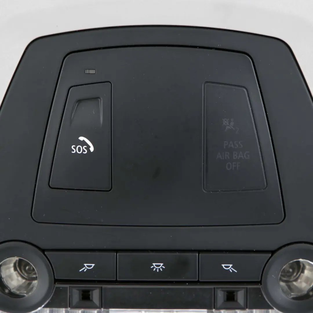 BMW F01 F02 F10 F11 Panel Interruptores Luz Techo Interior Delantera - SKU 9276230 - Número de pieza 9276230