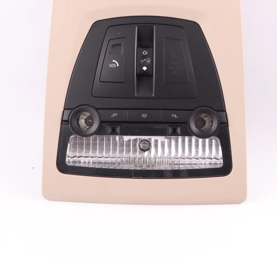 Roof Light BMW F10 F11 F13 Front Interior Reading Lamp Oyster to with Part number 9276232 Roof Light BMW F10 F11 F13 Front Interior Reading Lamp Oyster - SKU 9276232-1 - Part number 9276232