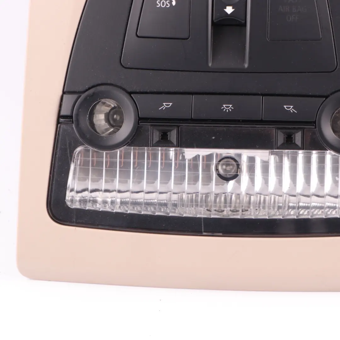 Roof Light BMW F10 F11 F13 Front Interior Reading Lamp Oyster to with Part number 9276232 Roof Light BMW F10 F11 F13 Front Interior Reading Lamp Oyster - SKU 9276232-1 - Part number 9276232